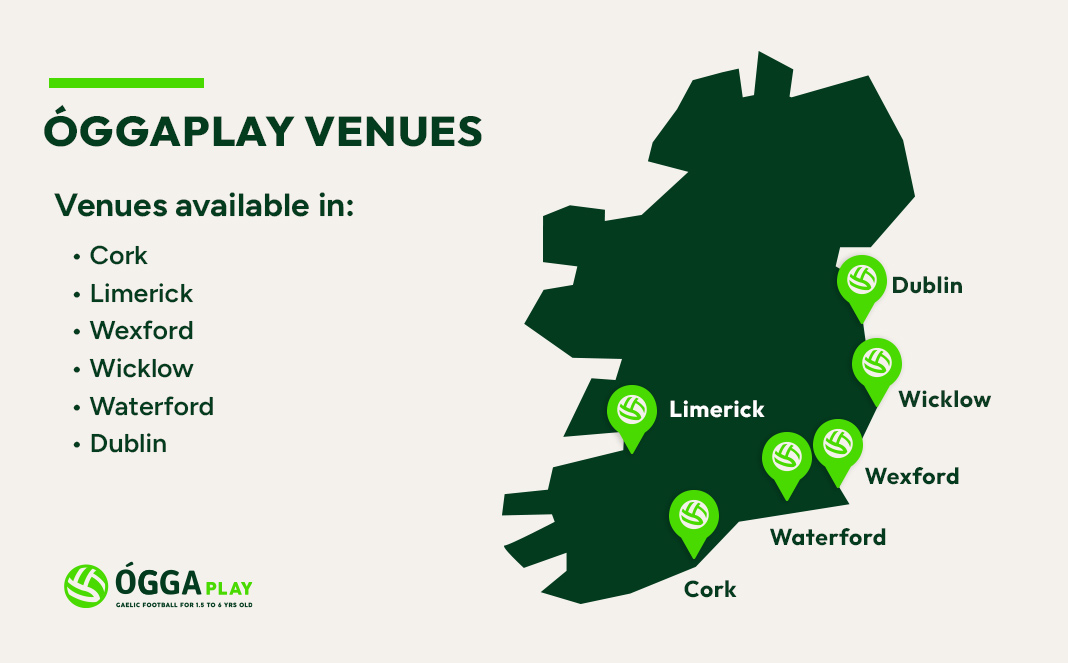 Gaelic Football for Kids Venues - OGGAPlay