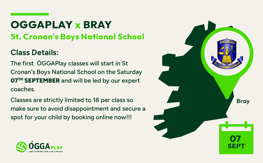 GAA Classes Children Bray - St Cronans Boys National School - OGGAPlay